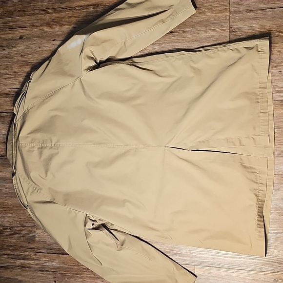 Mens London Fog Tan Trench Coat With 3m Thinsulate Removable Lining 42 Regular - Picture 6 of 8